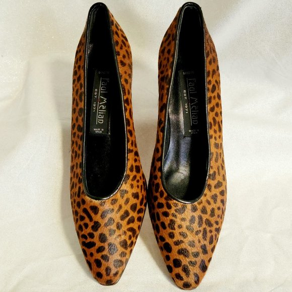 PAUL MELIAN London Cheetah Print Pump 7B - Picture 4 of 12